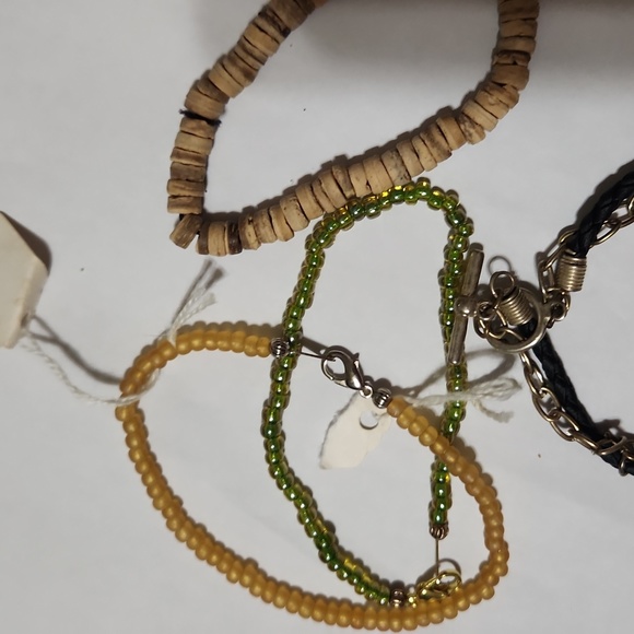 Beachy boho bracelet lot 90s - Picture 3 of 3